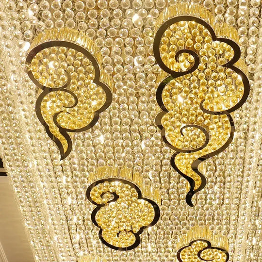 Genevieve Custom Build European Square Crystal Chandelier