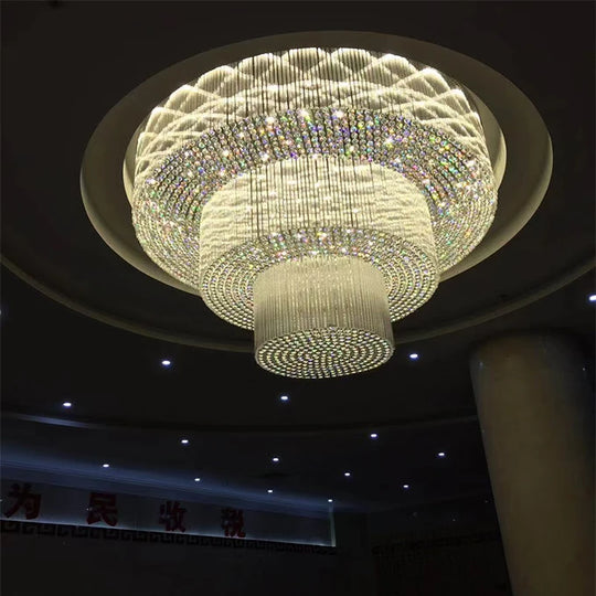 Anastasia Custom Build K9 Crystal Round Chandelier