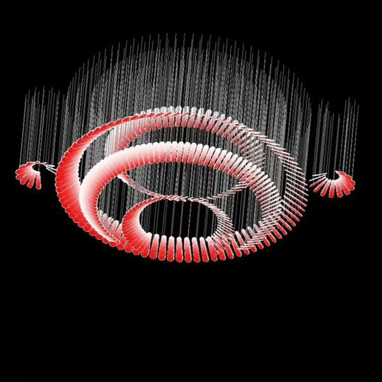 Camille Custom Build Height Adjustable Modern Chandelier