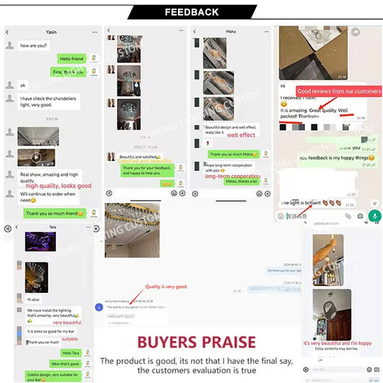 Adelina Custom Build Modern Art Lobby Chandelier