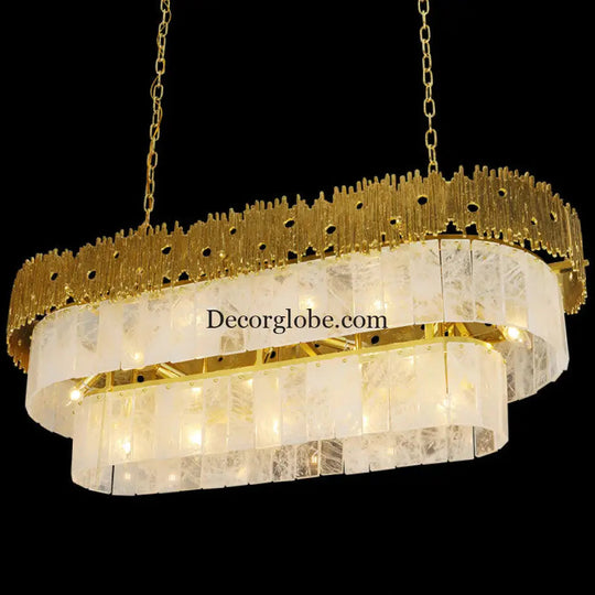 Light Luxury Crystal Living Room Chandelier
