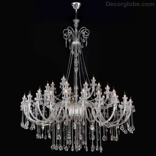 AVELON Clear Crystal European Branch Chandelier Chandelier