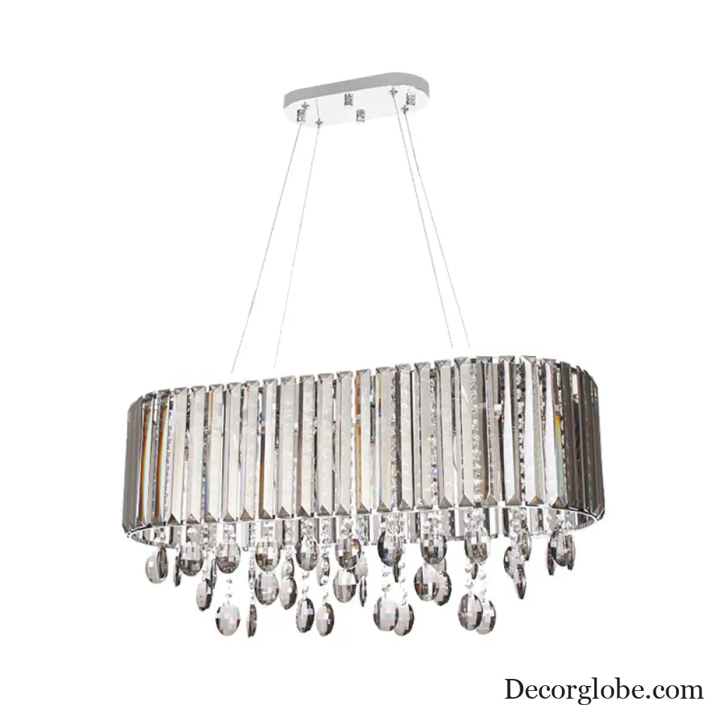 Crystal Radiance: A Touch of Modern Elegance for Your Living Room - DecorGlobe