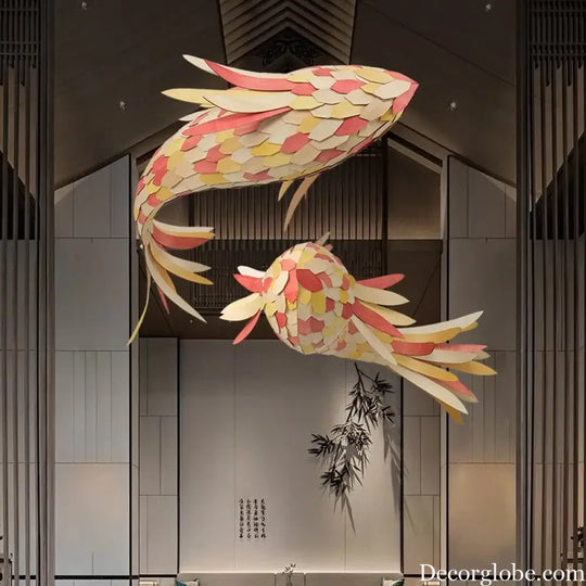 Decorative Fish Shaped Chandelier Pendant Light for Restaurant & Cafe Interiors | Chandelier