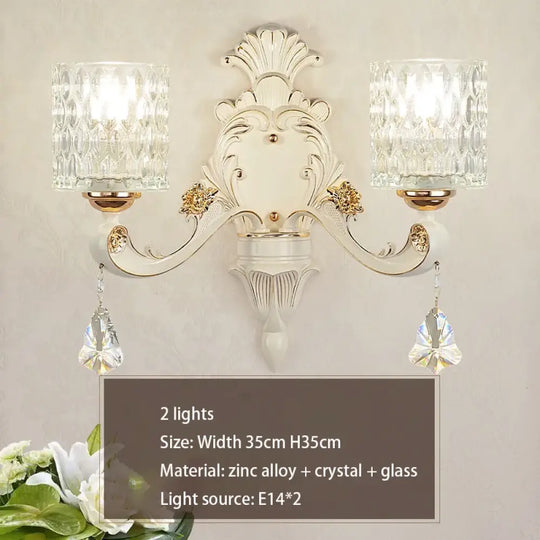 Elegant European Style Crystal Chandelier - A Light Luxury Atmosphere Fixture for Living Rooms, Bedrooms, Dining Areas, and Villas - DecorGlobe