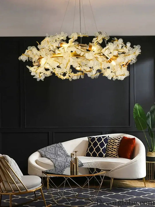 Elegant French Luxury Chandeliers - Postmodern Villa Living Room Lights with Creative Branch Crystal Design for Bedrooms, Dining Rooms, and Tea Rooms - DecorGlobe