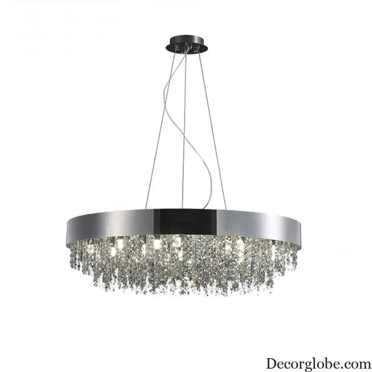 Elegant Light Luxury Crystal Chandelier - Modern Italian Creative Design for Living Rooms, Bedrooms, and Dining Rooms - DecorGlobe