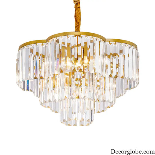 Enchanting Elegance: A Modern Masterpiece in Gold - DecorGlobe