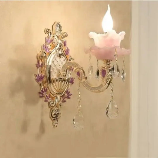 European Style Crystal Chandelier - Elegant Zinc Alloy Pendant Lighting for Modern Decor - DecorGlobe