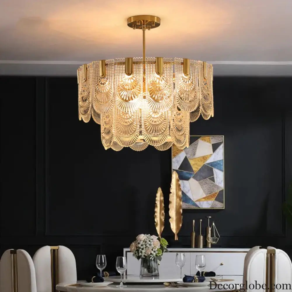 French Luxury Chandelier - Postmodern Designer Elegance for Living Rooms, Master Bedrooms, and Dining Spaces - DecorGlobe