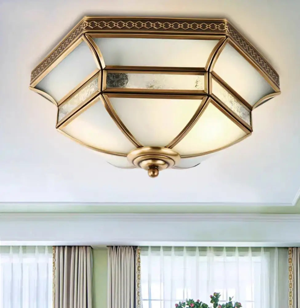 Modern Outdoor Ceiling Lamp D35cm Balcony Ceiling Lamp modern Simple European Retro Bedroom Corridor Aisle Lamp Home