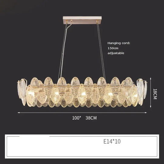 Luxurious Crystal Chandelier for Living Rooms and Master Bedrooms - Nordic Postmodern Minimalist Elegance - DecorGlobe