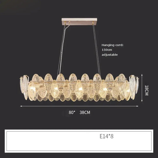 Luxurious Crystal Chandelier for Living Rooms and Master Bedrooms - Nordic Postmodern Minimalist Elegance - DecorGlobe