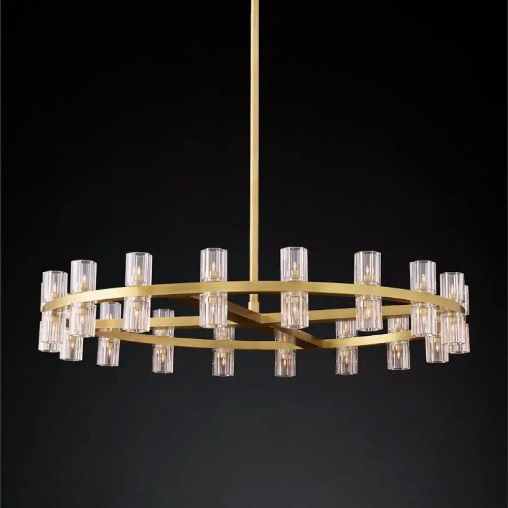 Luxurious Crystal Chandelier - Modern Elegance for Villa Duplexes, Living Rooms, and Home Decor - DecorGlobe