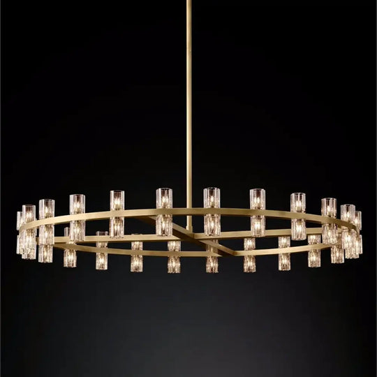 Luxurious Crystal Chandelier - Modern Elegance for Villa Duplexes, Living Rooms, and Home Decor - DecorGlobe