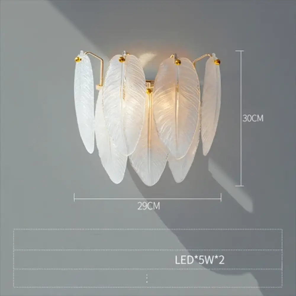 Luxurious Nordic LED Chandeliers - Gold Art Decor Feather Design - Ideal for Living Rooms, Dining Rooms, Bedrooms, and Kitchens - DecorGlobe