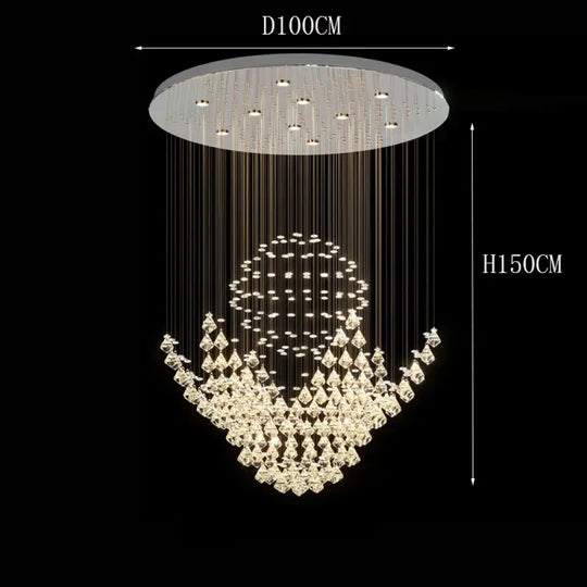 Luxury Crystal Chandelier - Elegance and Opulence for Home Decoration - DecorGlobe