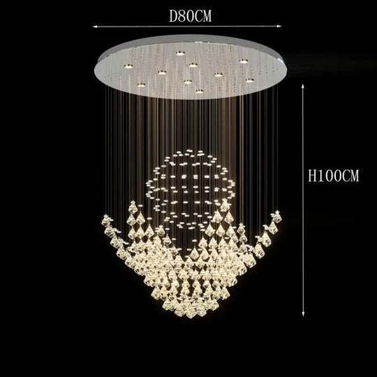 Luxury Crystal Chandelier - Elegance and Opulence for Home Decoration - DecorGlobe
