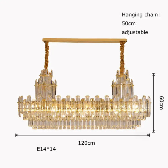 Luxury Gold LED Crystal Pendant Lights - Artistic Ceiling Decor for Maison-Inspired Living Spaces - DecorGlobe