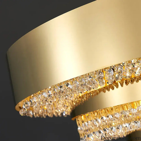 Modern Crystal Chandelier - Artful Elegance for Living and Dining Spaces - DecorGlobe