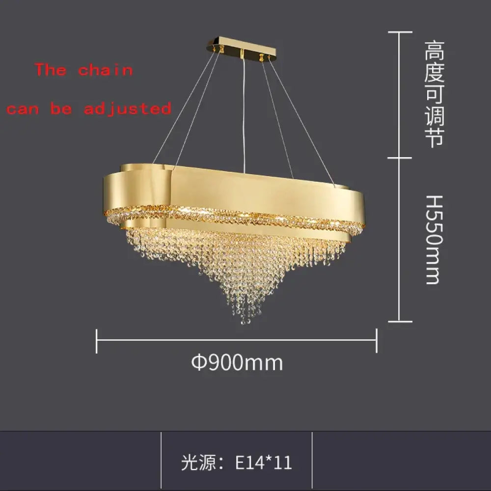 Modern Crystal Chandelier - Artful Elegance for Living and Dining Spaces - DecorGlobe