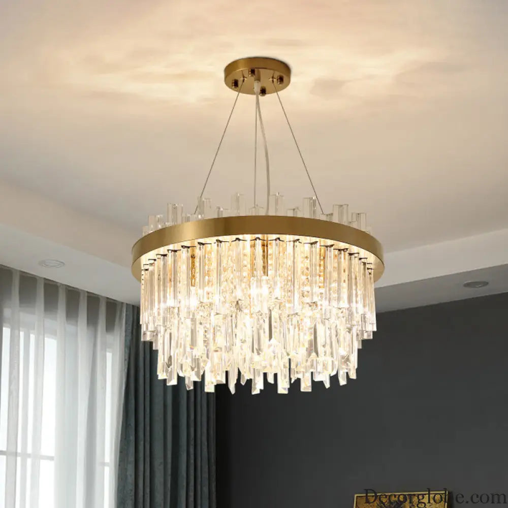 Sophia's Modern Crystal Chandelier - DecorGlobe
