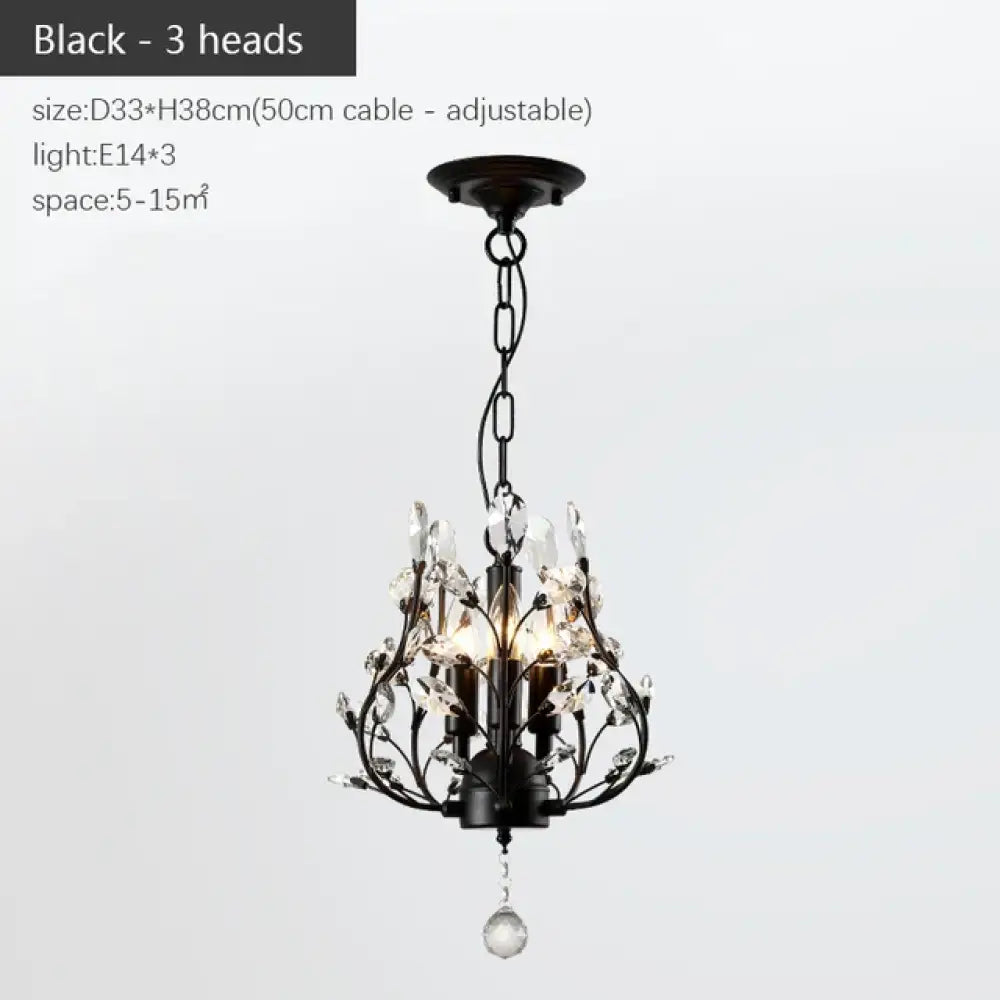 Modern Crystal Chandelier - Perfect for Living Rooms, Dining Areas, and Bedrooms - DecorGlobe