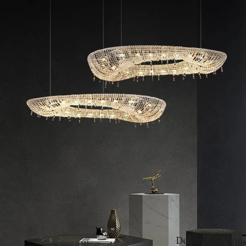 Modern LED Bird's Nest Ceiling Chandeliers - Captivating Elegance for Villas and Living Spaces - DecorGlobe