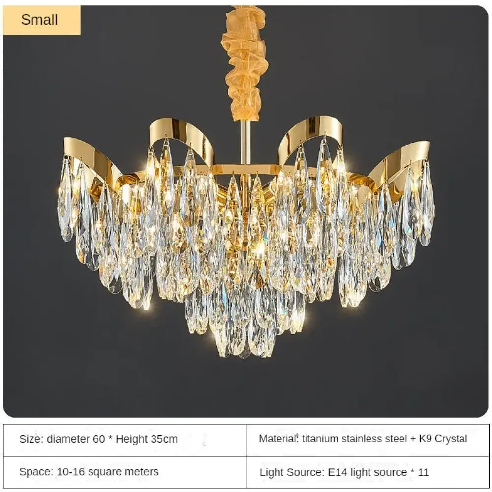 Modern LED Sunflower Crystal Ceiling Chandeliers - Bionic Elegance for Living and Dining Spaces - DecorGlobe
