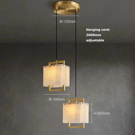 Modern Natural Marble LED Living Room Chandeliers - Elegant Lighting Fixtures for Staircases, Lofts, and Dining Rooms - DecorGlobe