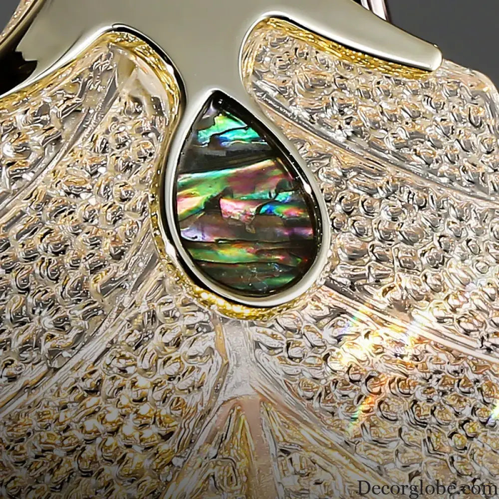 New Crystal Glass Chandelier - Luxury Modern Home Decor Lighting Fixture for Living Rooms and Bedrooms - DecorGlobe