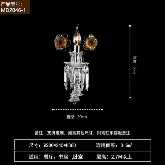 French-Style Living Room Crystal Chandelier Vintage Palace Style with a High-End Feel 2025 New Model Light Luxury Villa