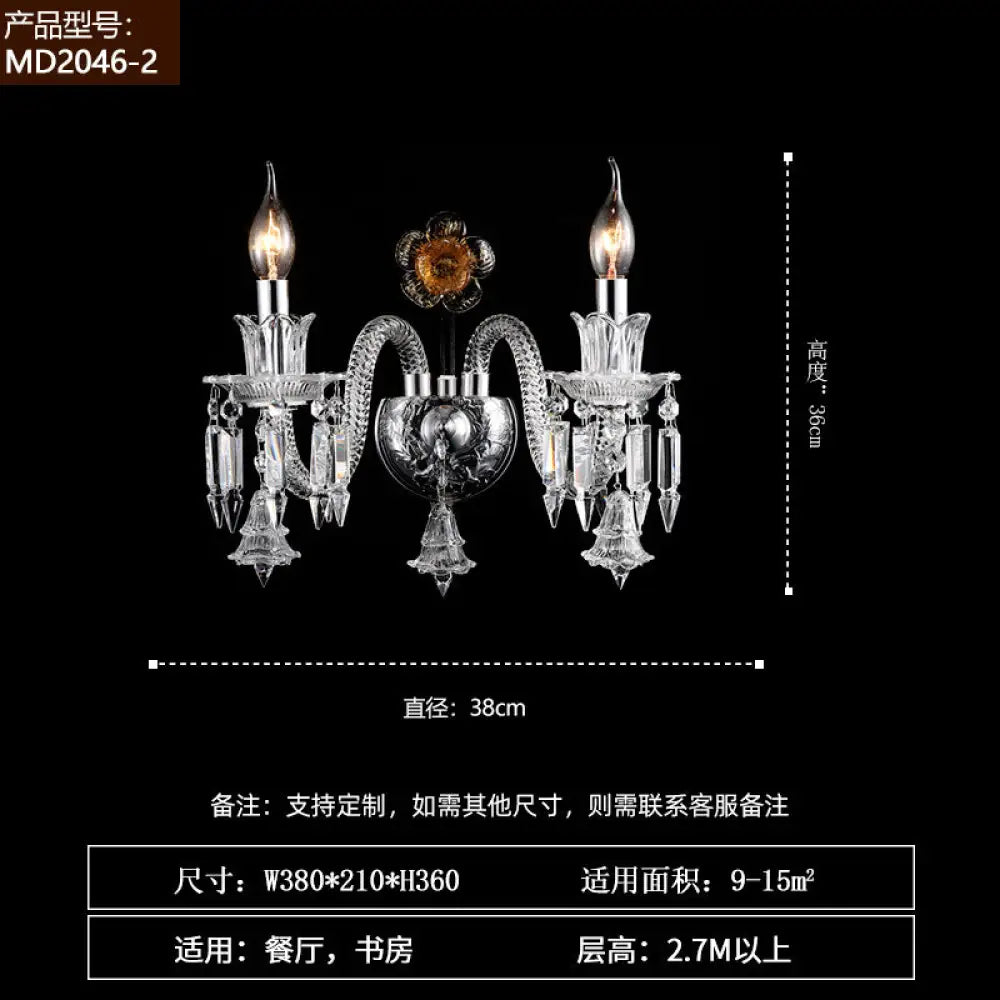 French-Style Living Room Crystal Chandelier Vintage Palace Style with a High-End Feel 2025 New Model Light Luxury Villa