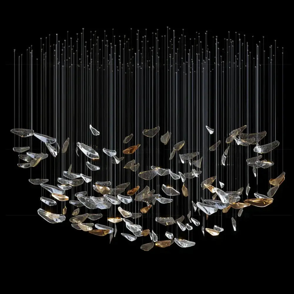 Nordic Crystal Pendant Lamp - Elegance for Dining Rooms, Living Rooms, and Indoor Lighting - DecorGlobe