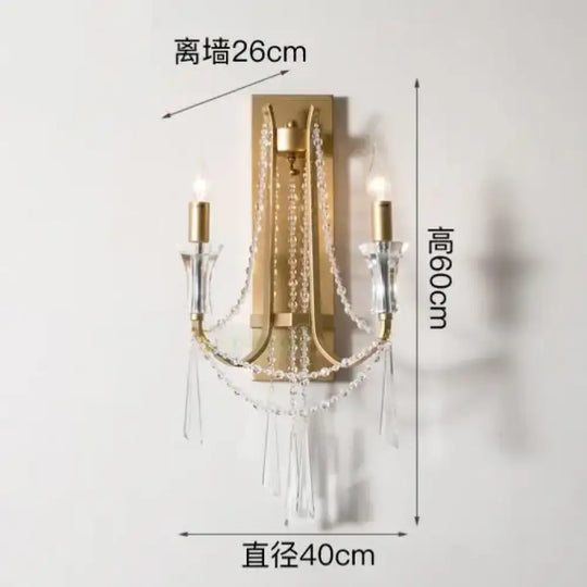 Nordic Style Crystal Chandelier Lighting - Elegance for Your Living Room Ceiling with French Inspired Large Chandeliers, Modern Staircase Lustre Cristal LED Lamp - DecorGlobe