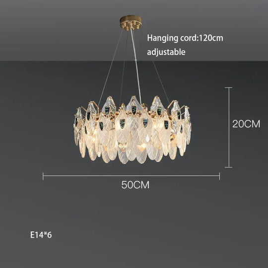 Petal-Shaped Ceiling Chandelier - A Unique Bedroom and Living Room Lighting Fixture - DecorGlobe