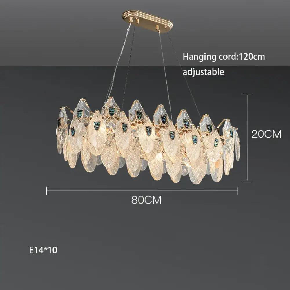 Petal-Shaped Ceiling Chandelier - A Unique Bedroom and Living Room Lighting Fixture - DecorGlobe