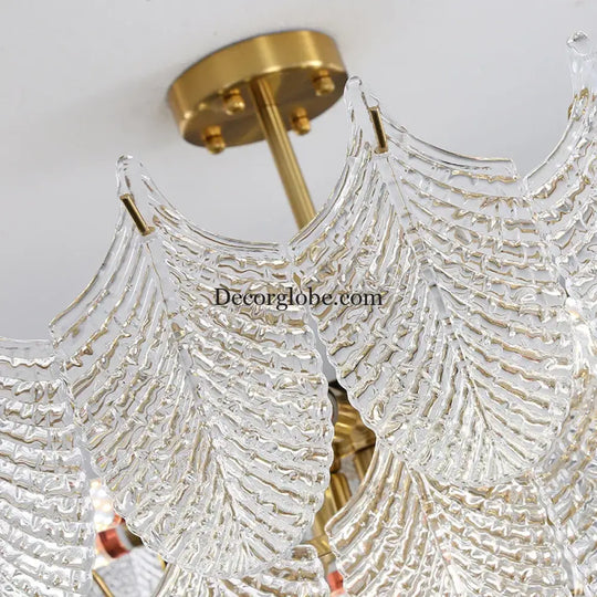 Postmodern Glass Chandelier - Elegant Lighting for Living Rooms, Bedrooms, Dining Rooms, and Model Spaces - DecorGlobe