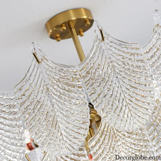 Postmodern Glass Chandelier - Elegant Lighting for Living Rooms, Bedrooms, Dining Rooms, and Model Spaces - DecorGlobe