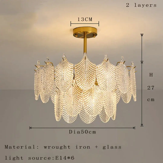 Postmodern Glass Chandelier - Elegant Lighting for Living Rooms, Bedrooms, Dining Rooms, and Model Spaces - DecorGlobe