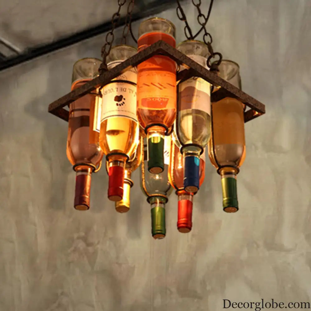 Rustic Metal Pendant Lighting Kit - Industrial Style Hang Lights for Dining Room - 1/2/3 Light Options