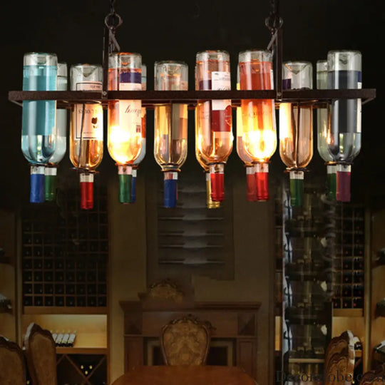 Rustic Metal Pendant Lighting Kit - Industrial Style Hang Lights for Dining Room - 1/2/3 Light Options