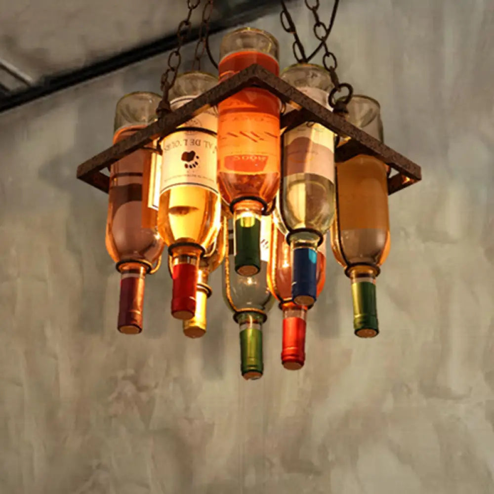 Rustic Metal Pendant Lighting Kit - Industrial Style Hang Lights for Dining Room - 1/2/3 Light Options