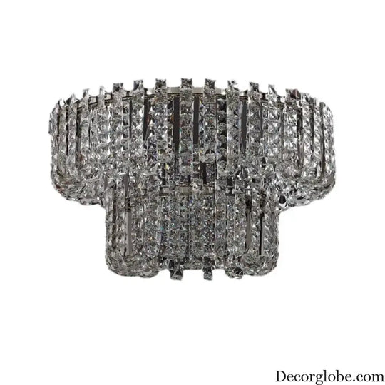 Modern Luxury Crystal LED Chandeliers - Illuminating Elegance for Living and Dining Rooms - DecorGlobe