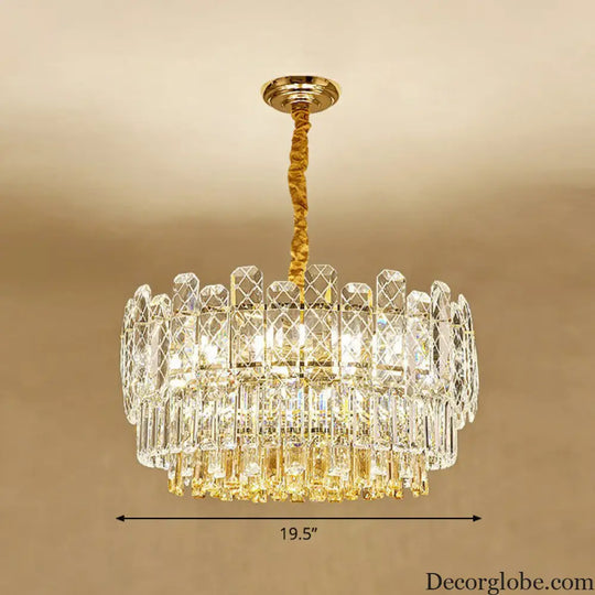 Adalyn: The Celestial Square Pendant Chandelier - DecorGlobe