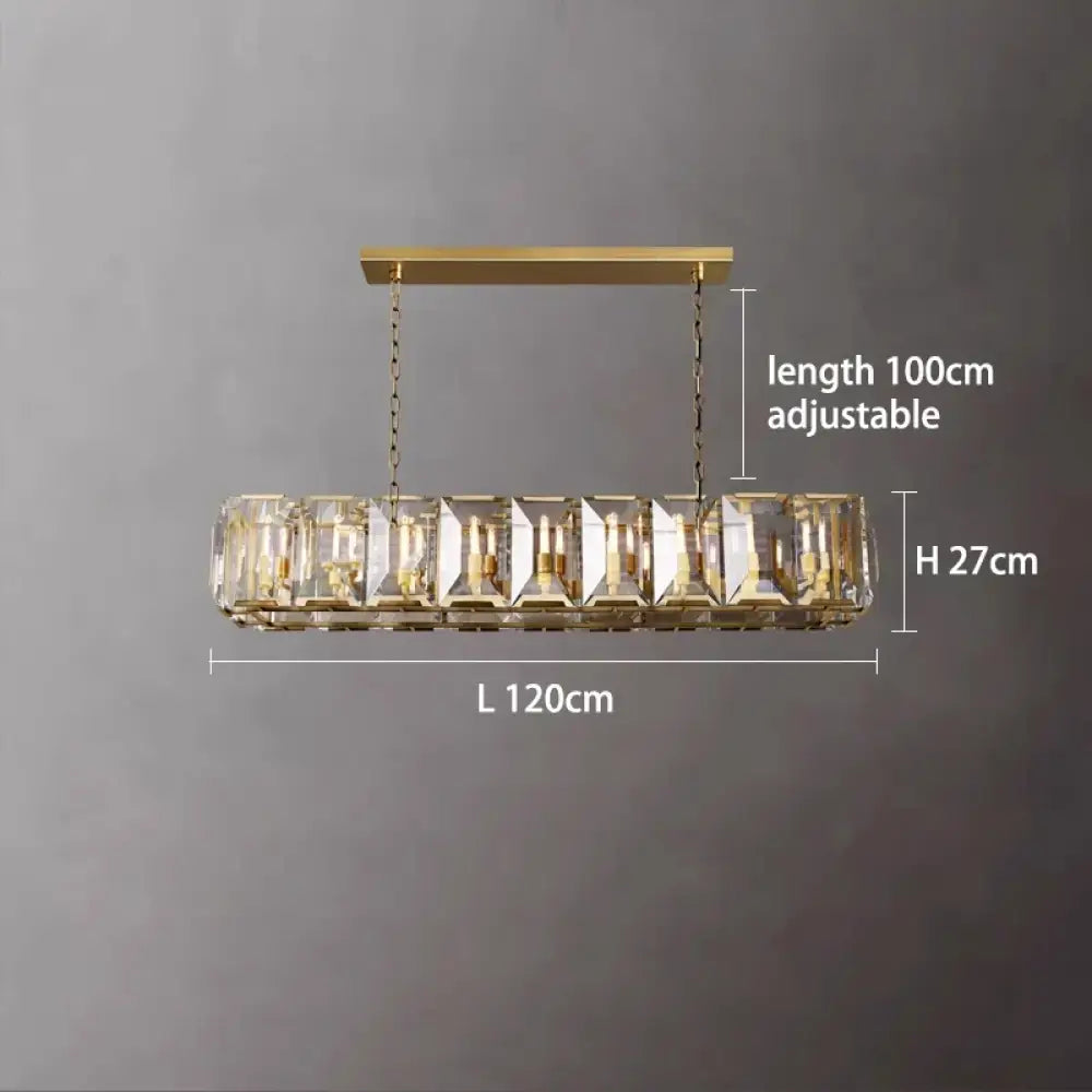 Versatile Dimmable LED Crystal Chandelier - Elegant Lighting Fixture in Gold, Chrome, and Black Finishes for Foyers and More - DecorGlobe