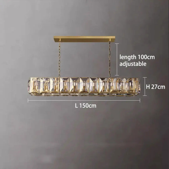 Versatile Dimmable LED Crystal Chandelier - Elegant Lighting Fixture in Gold, Chrome, and Black Finishes for Foyers and More - DecorGlobe