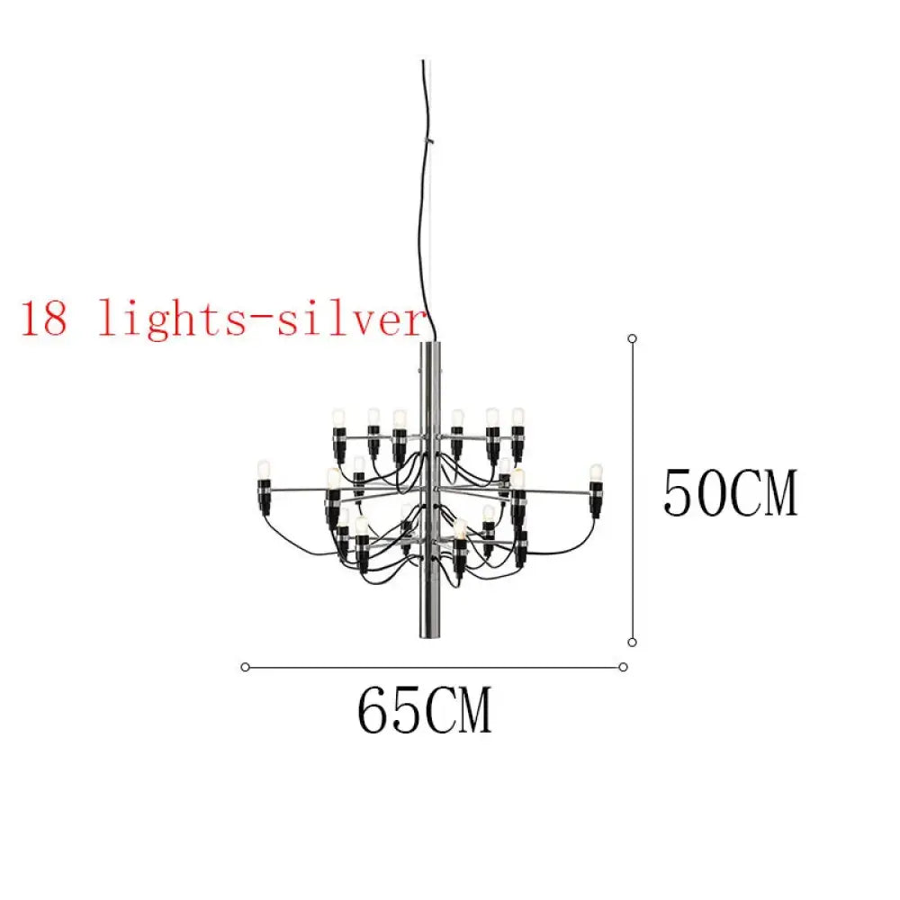 Vintage Creative LED Chandeliers - Candle Light Italian Design Pendant Lighting for Living, Dining Room, Hall Decor, and Suspensions - DecorGlobe