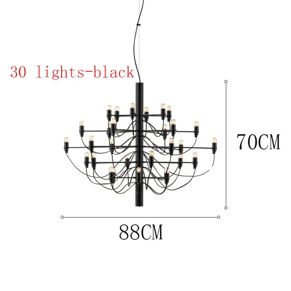 Vintage Creative LED Chandeliers - Candle Light Italian Design Pendant Lighting for Living, Dining Room, Hall Decor, and Suspensions - DecorGlobe