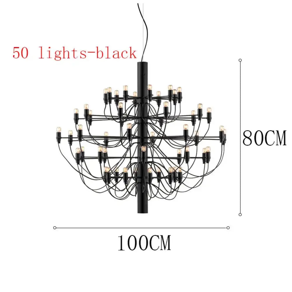 Vintage Creative LED Chandeliers - Candle Light Italian Design Pendant Lighting for Living, Dining Room, Hall Decor, and Suspensions - DecorGlobe